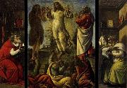 BOTTICELLI, Sandro Transfiguration, St Jerome, St Augustine oil painting reproduction